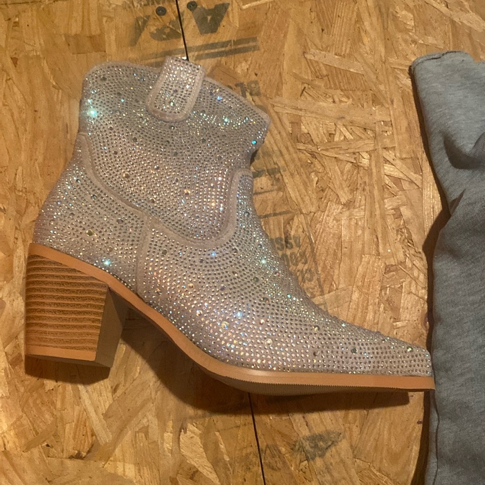 Glitter boots